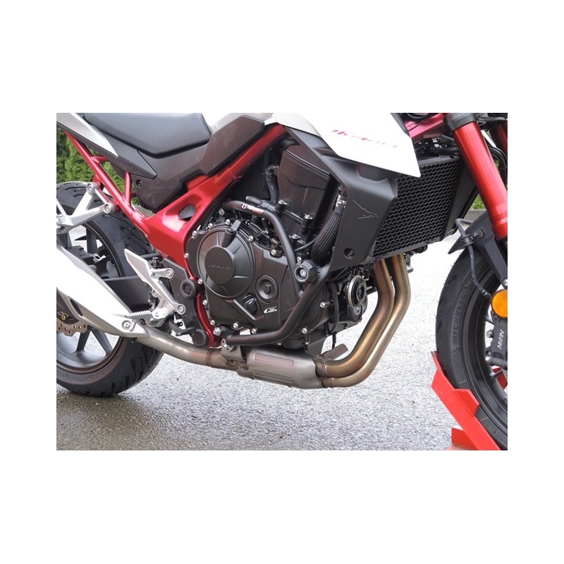 Engine guards RDMOTO fekete (with protectors)