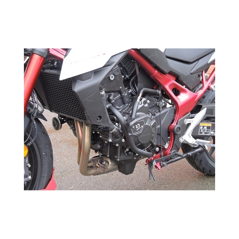 Engine guards RDMOTO fekete (with protectors)