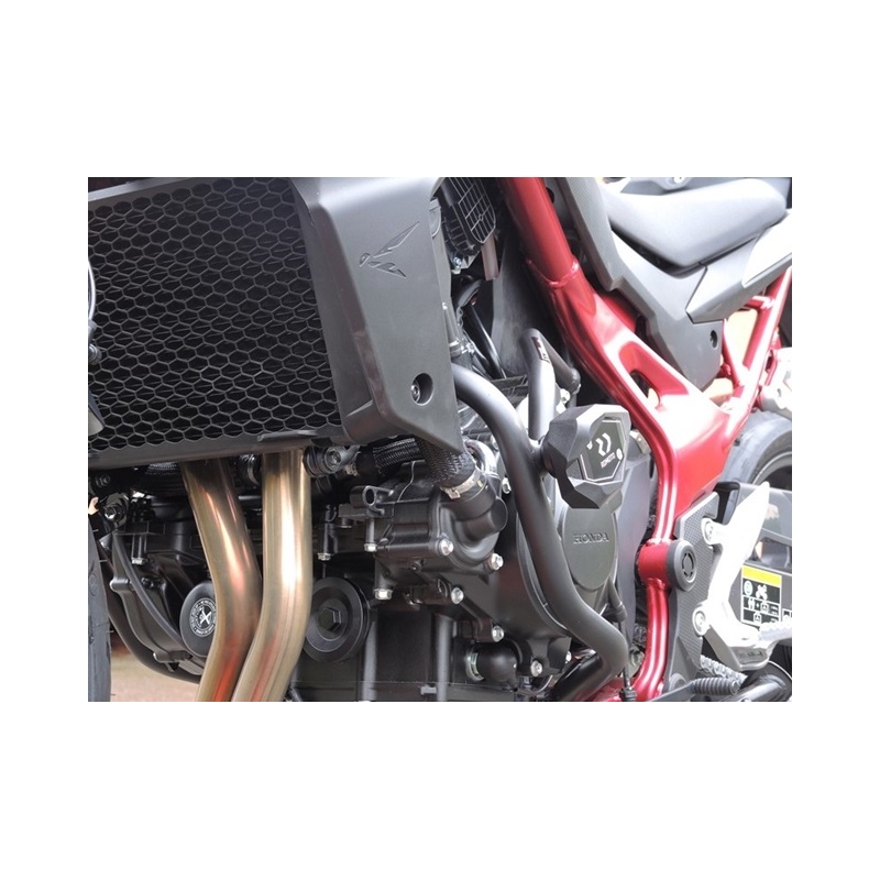 Engine guards RDMOTO fekete (with protectors)