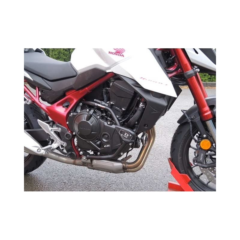 Engine guards RDMOTO fekete (with protectors)