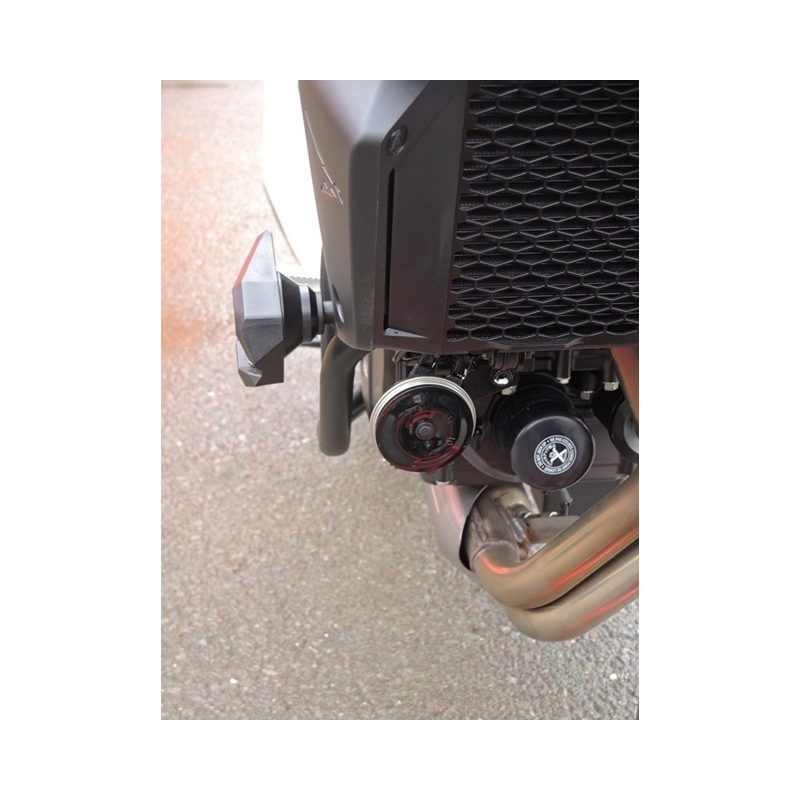 Engine guards RDMOTO fekete (with protectors)