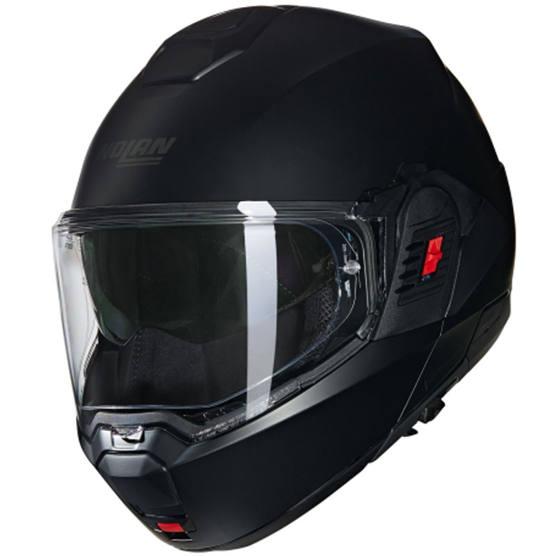 Nolan N120-1 Classico N-COM 302 hátrahajtható állú motoros bukósisak matt fekete
