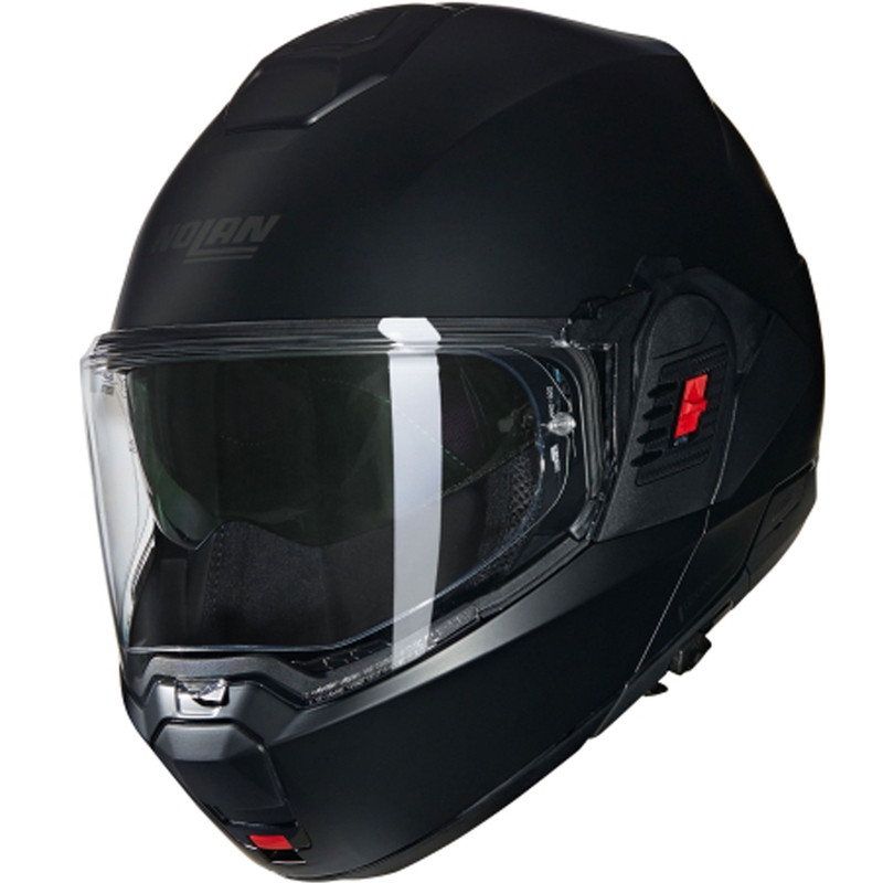 Nolan N100-6 Classico N-COM 302 felnyitható motoros bukósisak matt fekete