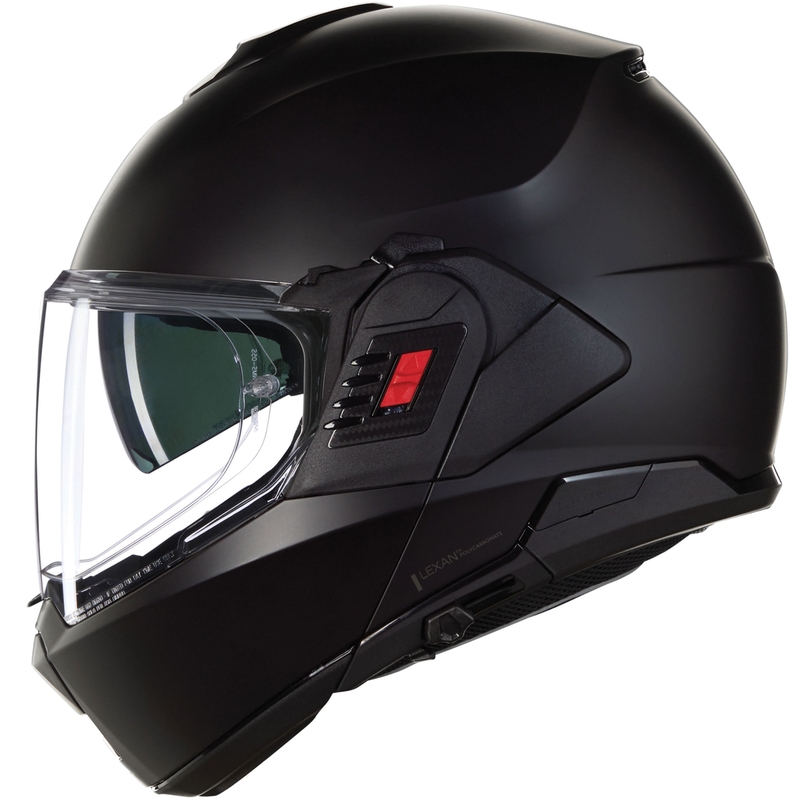 Nolan N100-6 Classico N-COM 302 felnyitható motoros bukósisak matt fekete