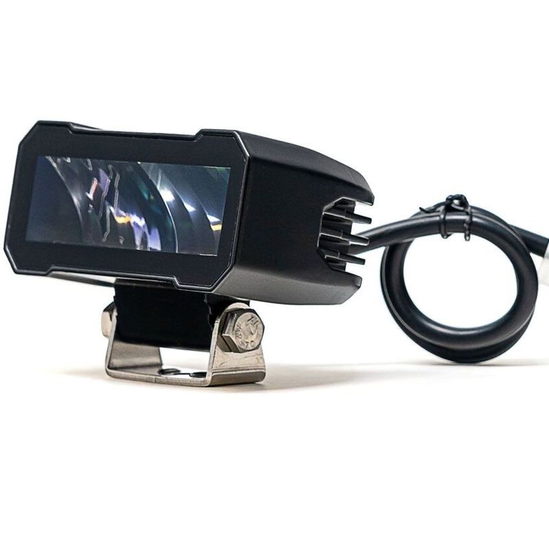 SHARK 4,6" 20W LED lámpa fekete