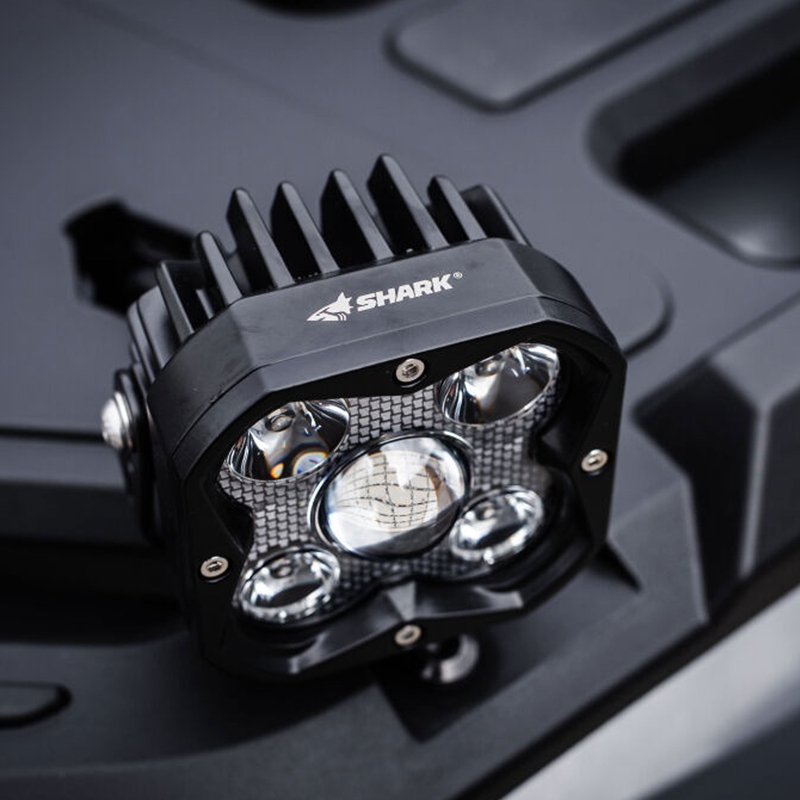 SHARK LED Driving Light with Laser LED 3,2" 40 W LED lámpa fekete