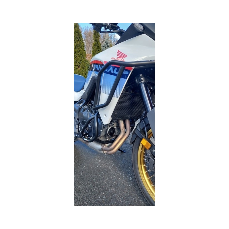Engine guards RDMOTO fekete (lower + upper frames)