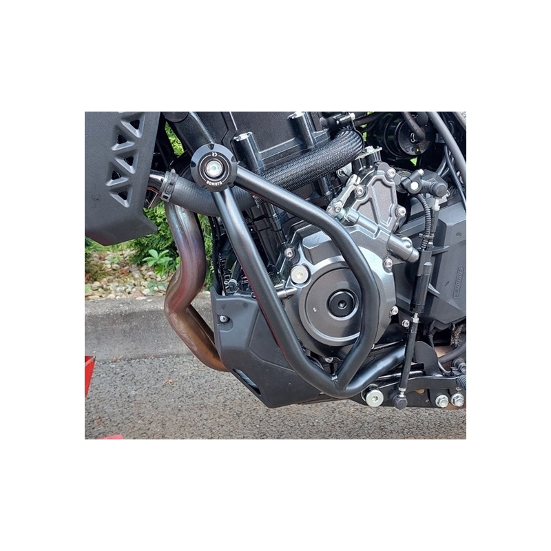Engine guards RDMOTO fekete (with protectors)
