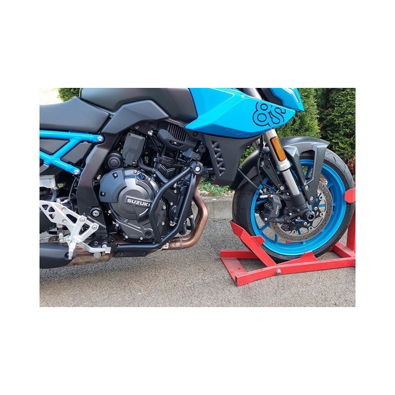 Engine guards RDMOTO fekete (with protectors)