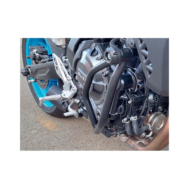 Engine guards RDMOTO fekete (with protectors)
