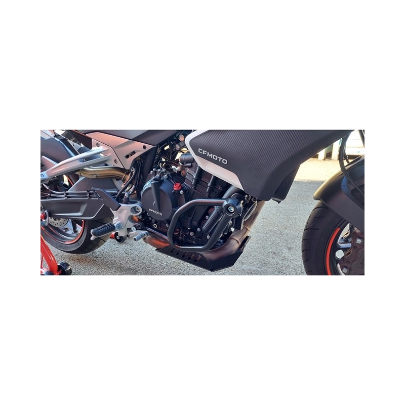 Engine guards RDMOTO fekete (with protectors)