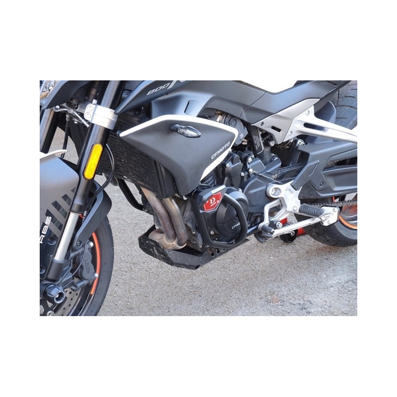 Engine guards RDMOTO fekete (with protectors)
