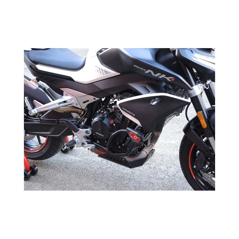 Engine guards RDMOTO fekete (with protectors)