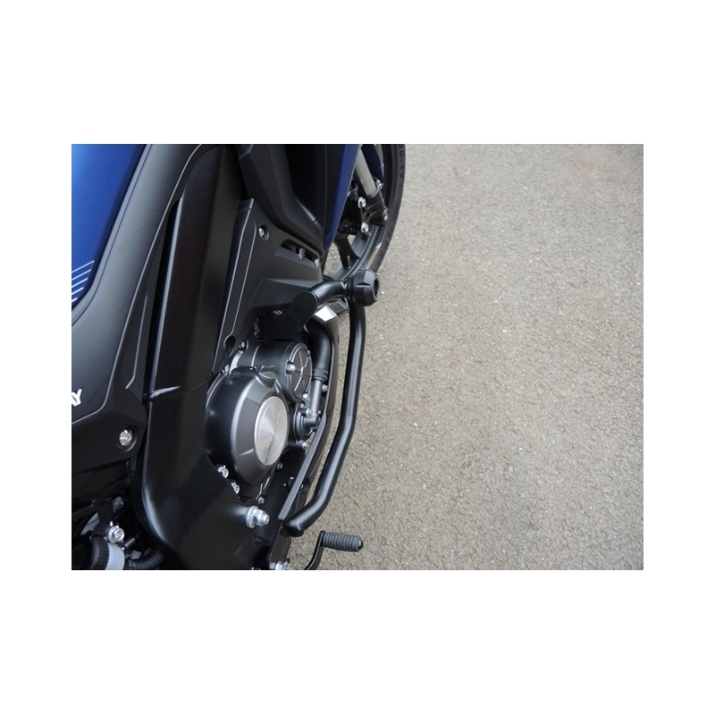 Engine guards RDMOTO fekete (with protectors)
