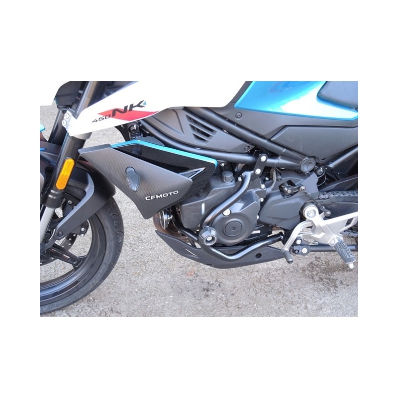 Engine guards RDMOTO fekete (with protectors)