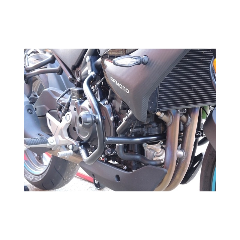 Engine guards RDMOTO fekete (with protectors)