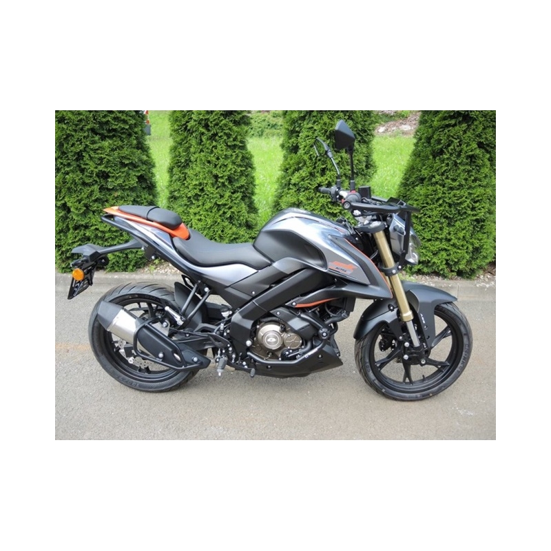 Engine guards RDMOTO fekete (with protectors)