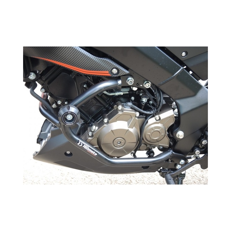 Engine guards RDMOTO fekete (with protectors)