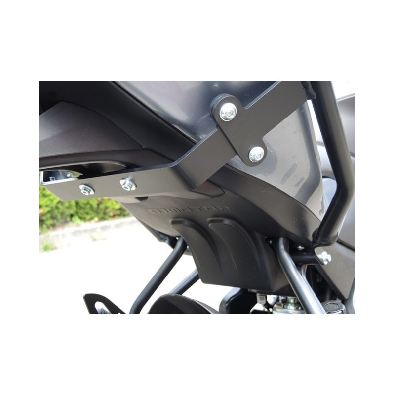 Engine guards RDMOTO fekete (underseat frame)