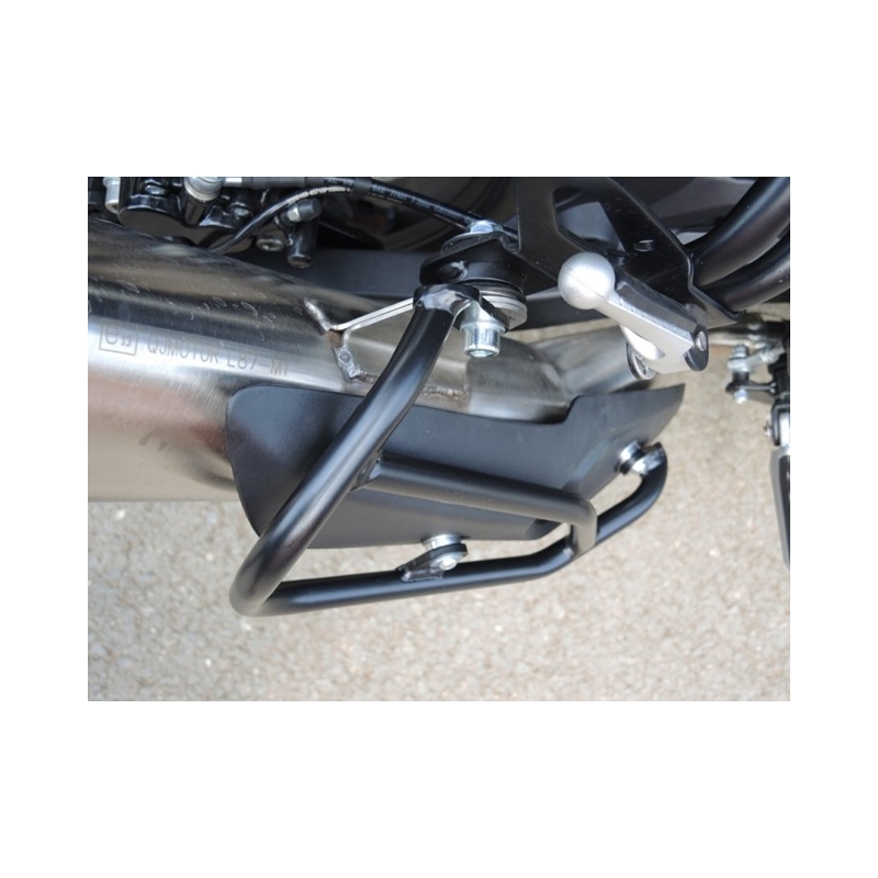 Engine guards RDMOTO fekete (exhaust frame)