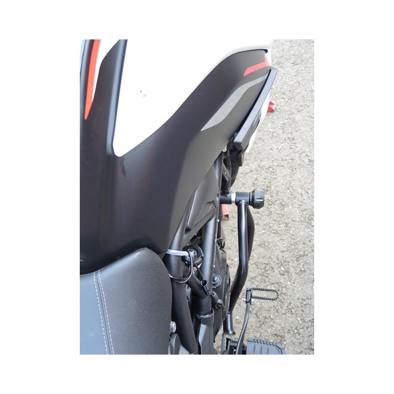 Engine guards RDMOTO fekete (lower frames with protectors)