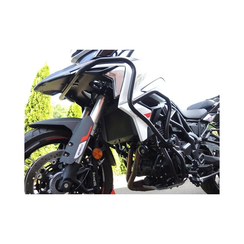 Engine guards RDMOTO fekete (upper + lower frames with protectors)