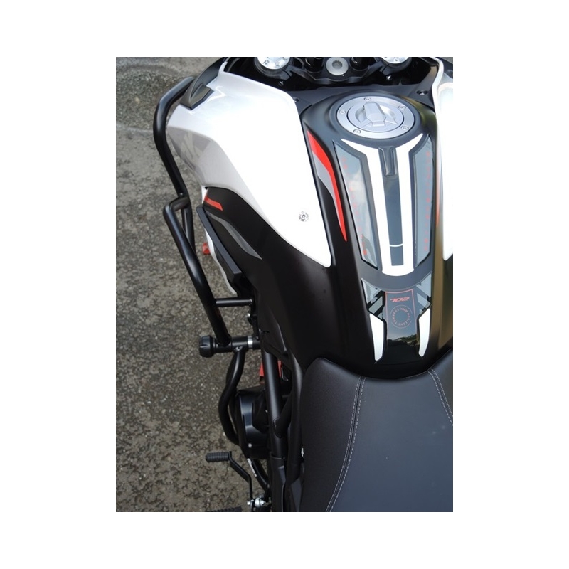 Engine guards RDMOTO fekete (upper + lower frames with protectors)