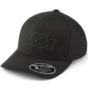 KTM Essential Curved sapka fekete