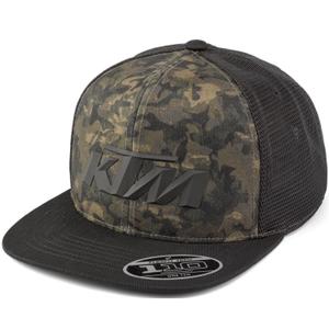KTM Camo Trucker sapka fekete-camo zöld