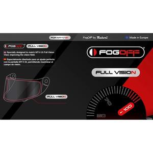 FOGOFF FOG010 párásodásgátló fólia MT-V-28 plexihez