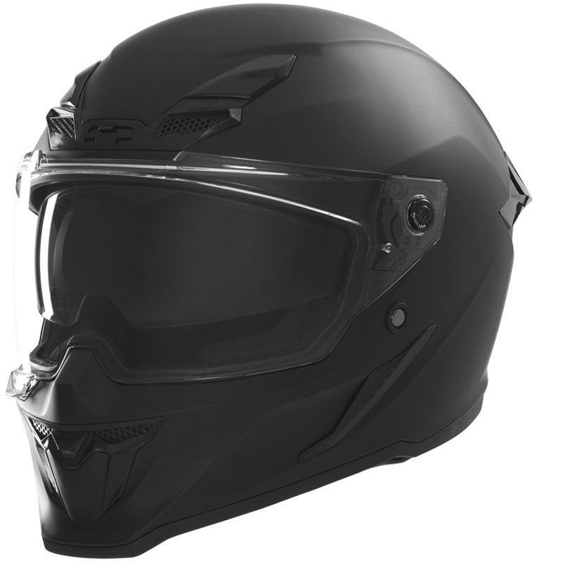 NOX Exlusiv Goliath zárt motoros bukósisak matt fekete