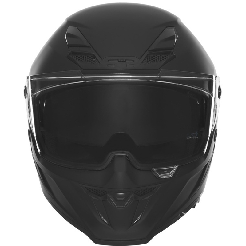 NOX Exlusiv Goliath zárt motoros bukósisak matt fekete