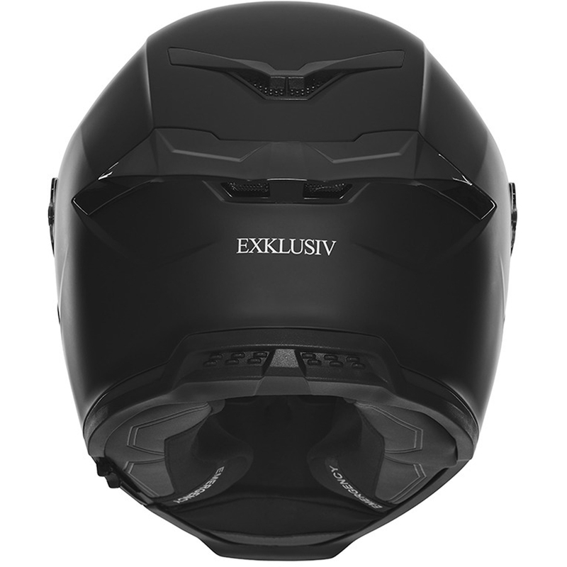 NOX Exlusiv Goliath zárt motoros bukósisak matt fekete