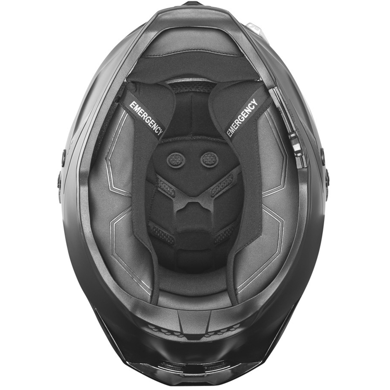 NOX Exlusiv Goliath zárt motoros bukósisak matt fekete