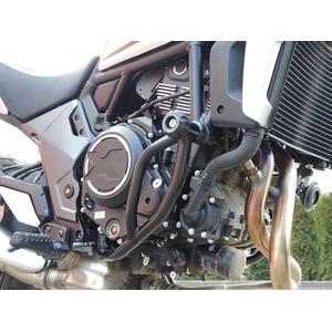 Engine guards RDMOTO CF159KDPH01 fekete (with protectors)