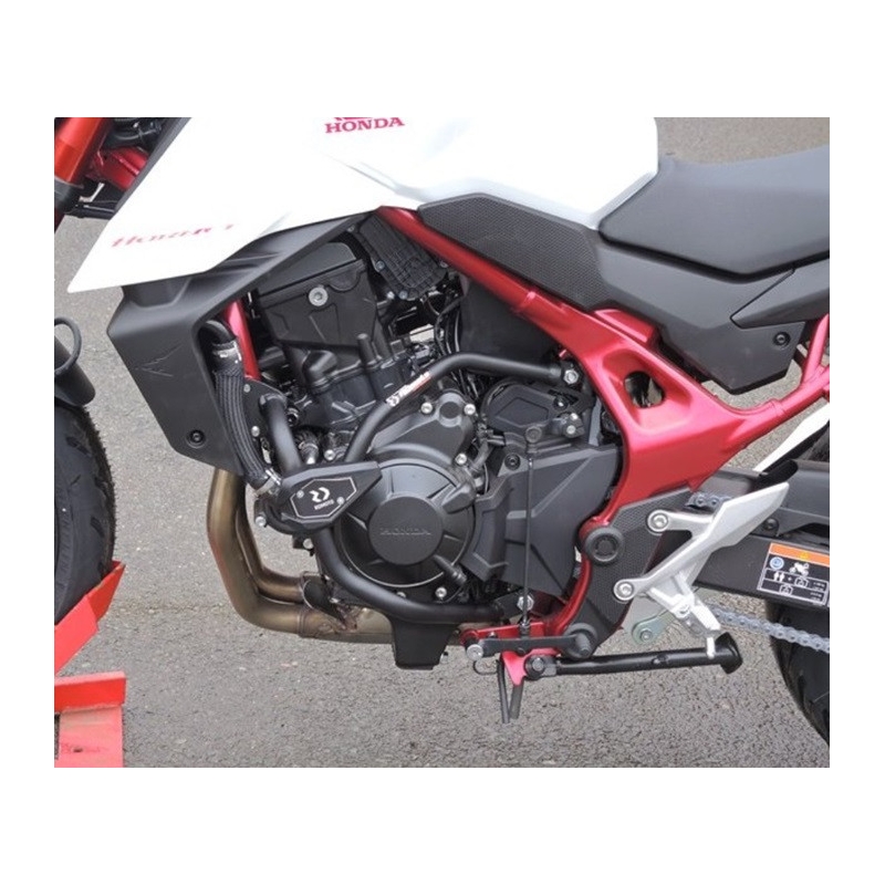 Engine guards RDMOTO fekete (with protectors)