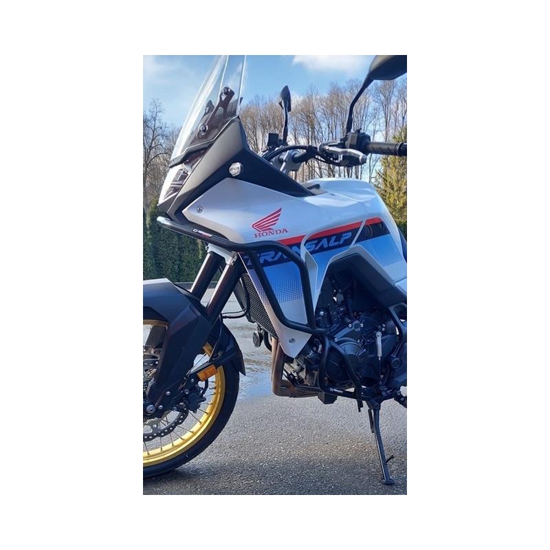 Engine guards RDMOTO fekete (lower + upper frames)