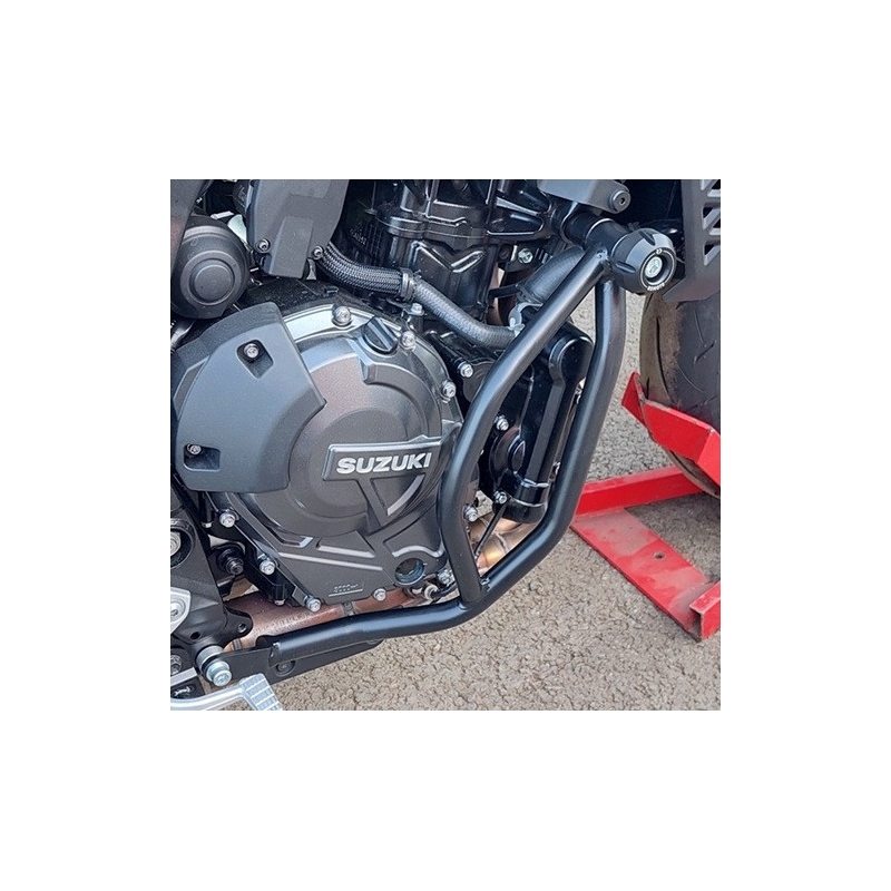 Engine guards RDMOTO fekete (with protectors)