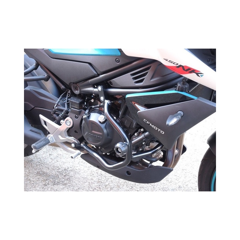 Engine guards RDMOTO fekete (with protectors)