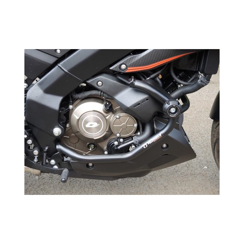Engine guards RDMOTO fekete (with protectors)