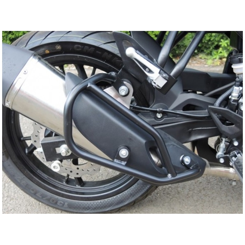 Engine guards RDMOTO fekete (exhaust frame)