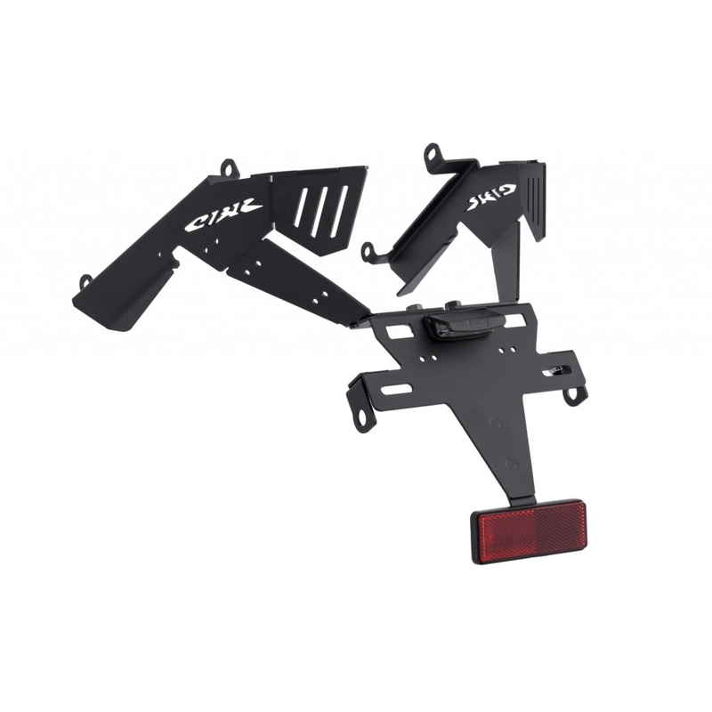 Adjustable license support PUIG fekete