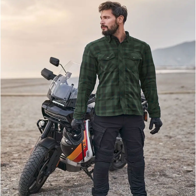 Shima Renegade 2 motoros ing zöld