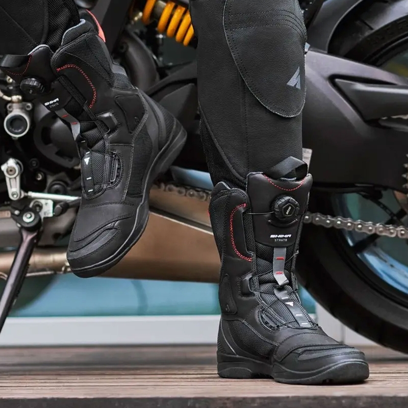 Shima Strato motoros csizma fekete