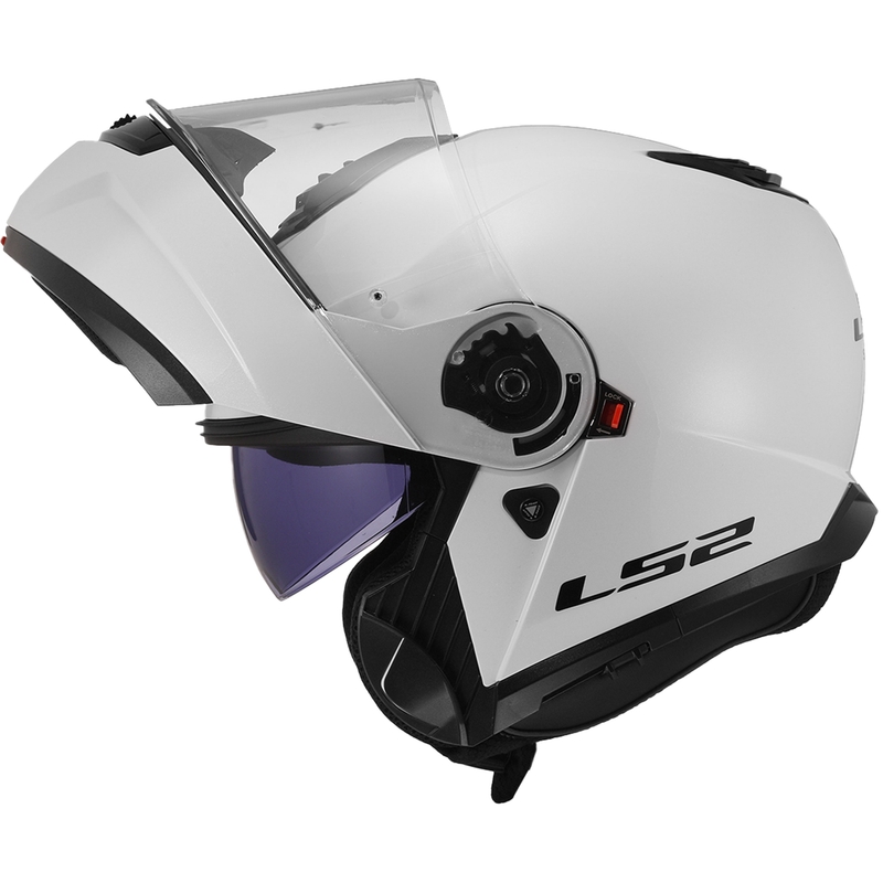 LS2 FF908 Strobe II felnyitható bukósisak fehér fényes