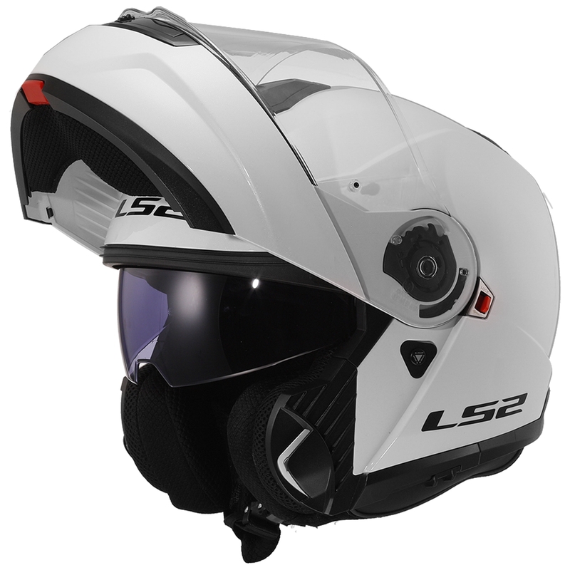 LS2 FF908 Strobe II felnyitható bukósisak fehér fényes