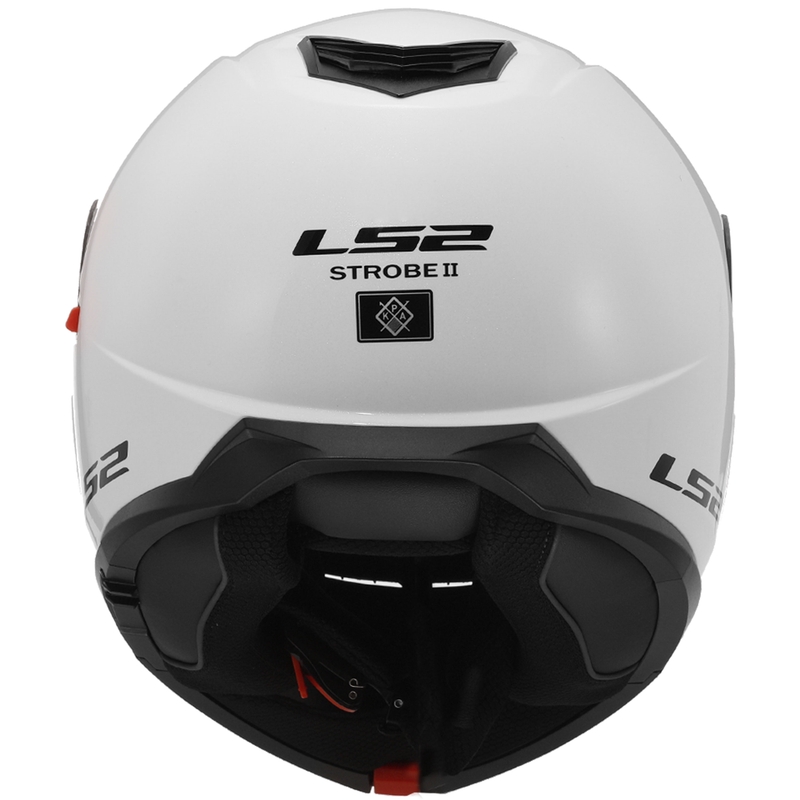LS2 FF908 Strobe II felnyitható bukósisak fehér fényes