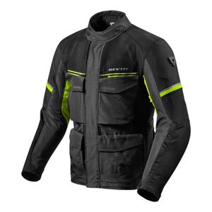 Revit Outback 3 motoros kabát fekete-neon sárga kiárusítás