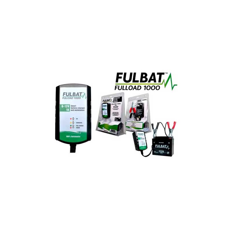Akkumulátor töltő FULBAT FULLOAD 1000 6-12V 1A (suitable also for Lithium)