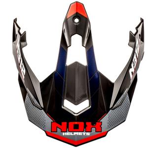 Sild NOX N312 Vapor motoros bukósiakhoz fekete-kék-piros